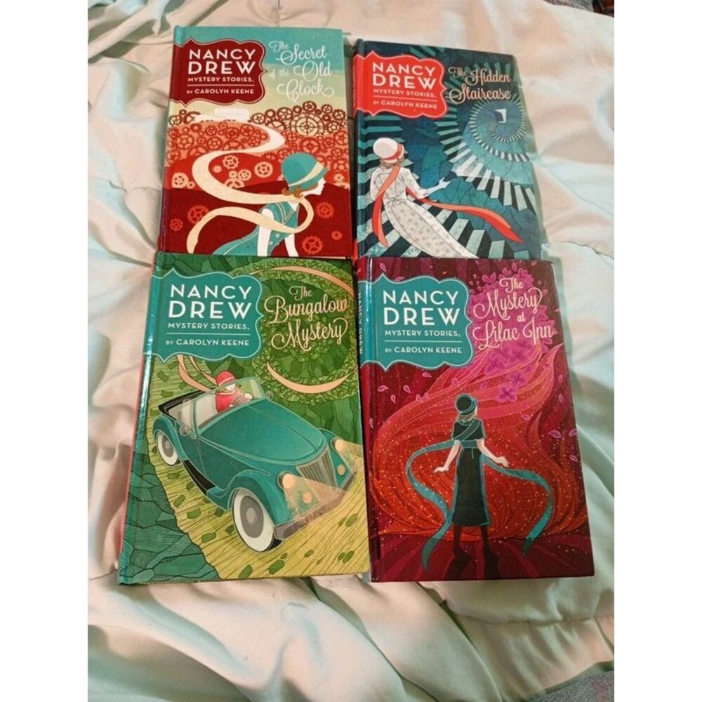 Nancy Drew Mystery Stories Books 1-4. Kids books